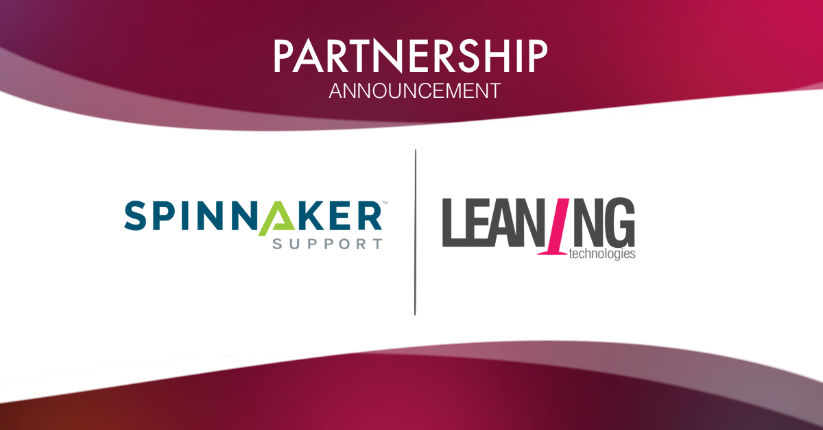 Spinnaker Support and Leaning Technologies Collaborate to Simplify and Secure Access to Oracle EBS Applications