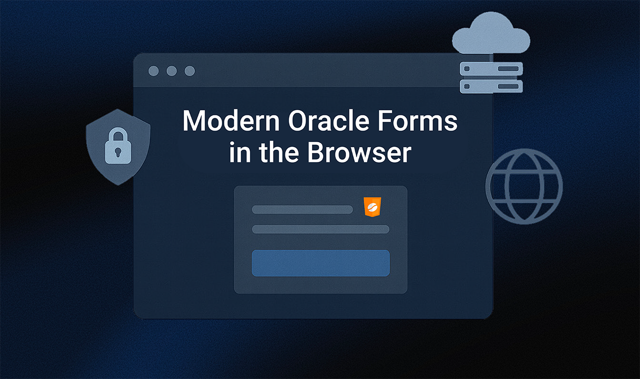 What is CheerpJ? Modernising Oracle Forms and E-Business Suite for the Browser